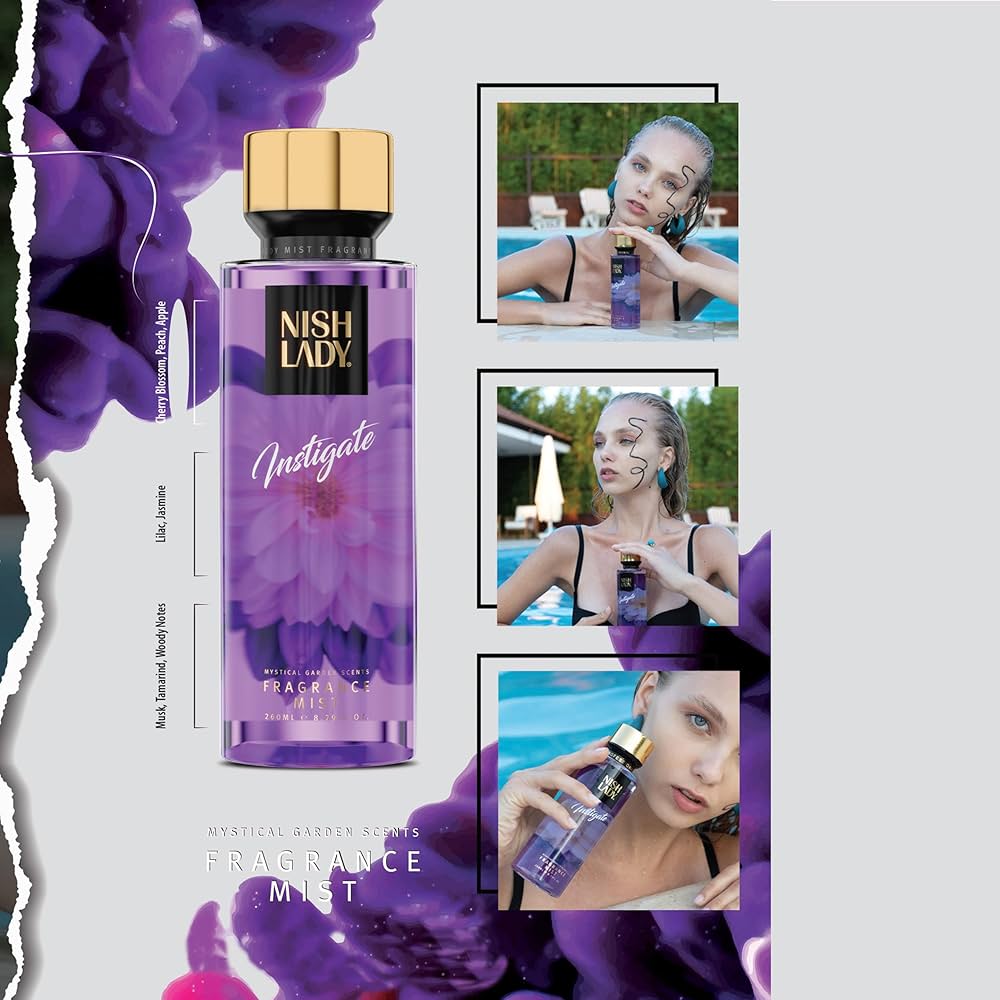 Amazon.com : NishLady Fragrance Mist INSTIGATE, 260 ml